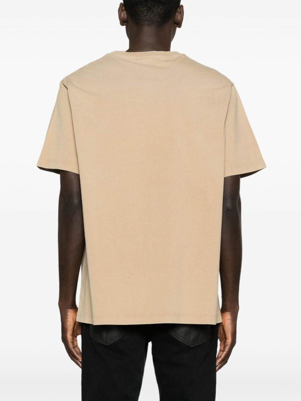 The Best Shops Balmain: T-shirts - T-Shirt - Beige