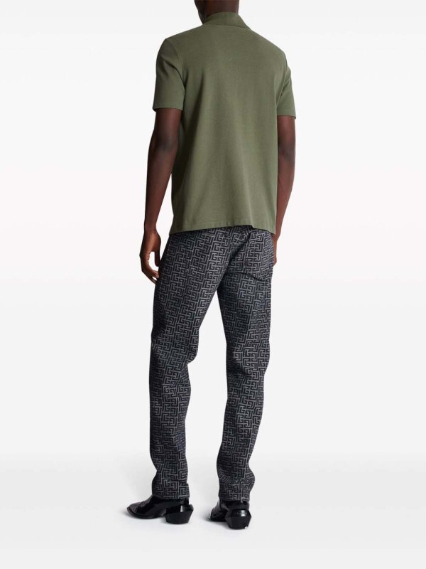 The Best Shops Balmain: Camiseta - Marrón Claro