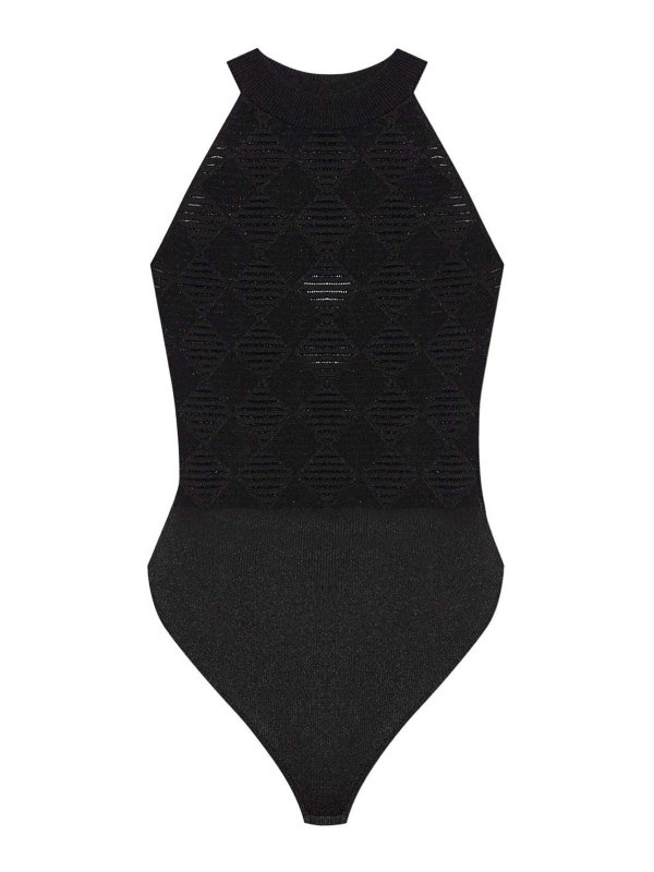 Balmain: Tops und Tank Tops - Top - Schwarz