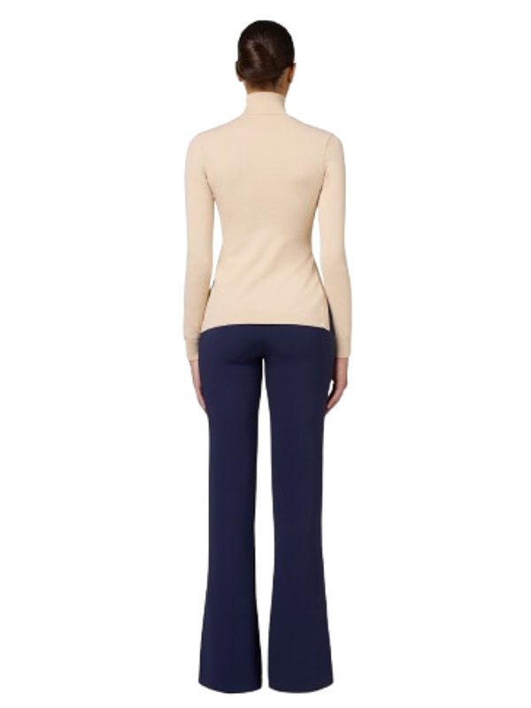 クルーネック - 白 shop online: ELISABETTA FRANCHI