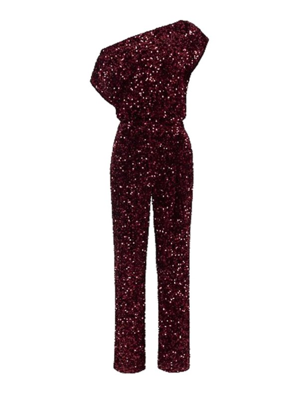 ELISABETTA FRANCHI: Jumpsuits - Jumpsuit - Rot