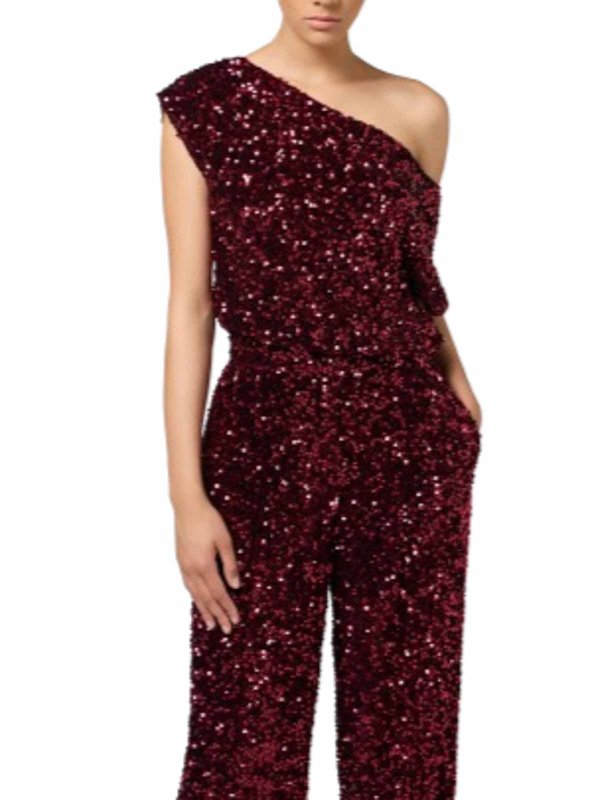 The Best Shops ELISABETTA FRANCHI: Jumpsuits - Jumpsuit - Rot