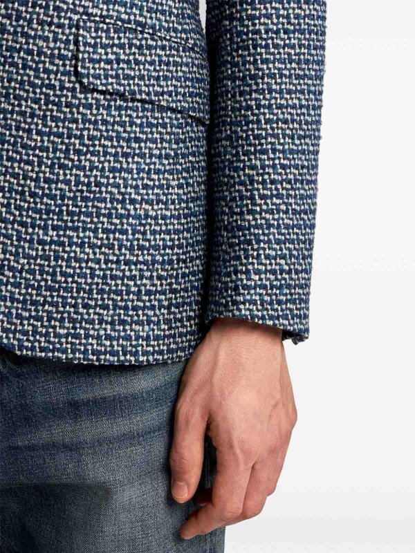Single-Breasted Wool Jacket shop online: ETRO