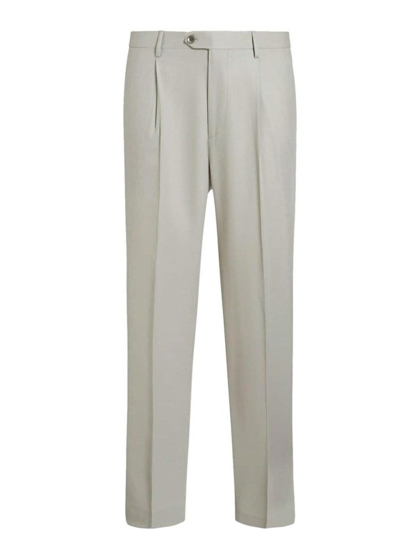 ETRO: casual trousers - Stretch Jacquard Trousers