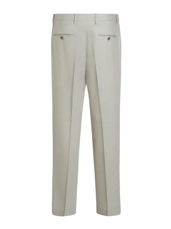ETRO: casual trousers online - Stretch Jacquard Trousers