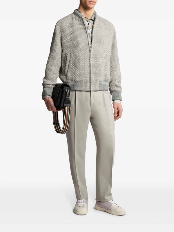 The Best Shops ETRO: casual trousers - Stretch Jacquard Trousers