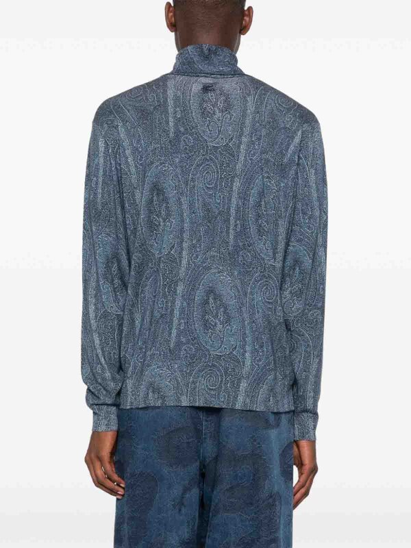 The Best Shops ETRO: Pull col rond - Pull Col Rond - Bleu