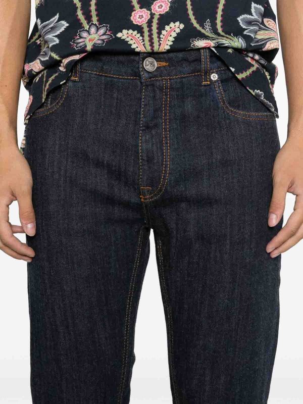 The Best Shops ETRO: Jeans à jambe droite - Jean Droit - Bleu