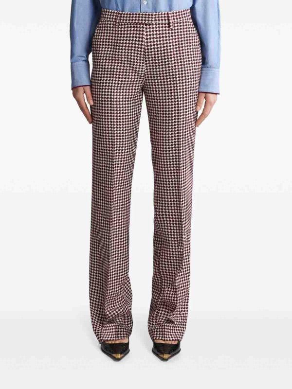 The Best Shops ETRO: Houndstooth Patterned Trousers