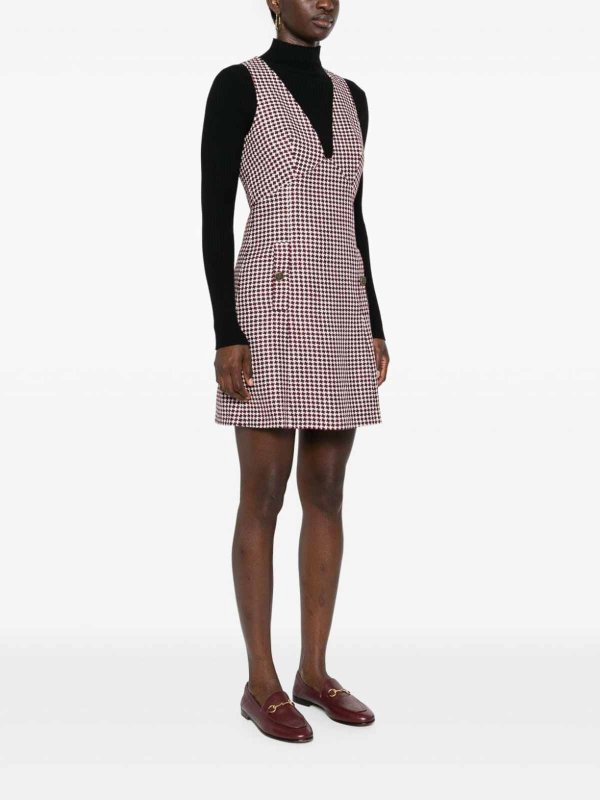 ETRO: Kurze Kleider online - Kurzes Kleid - Dunkelrot