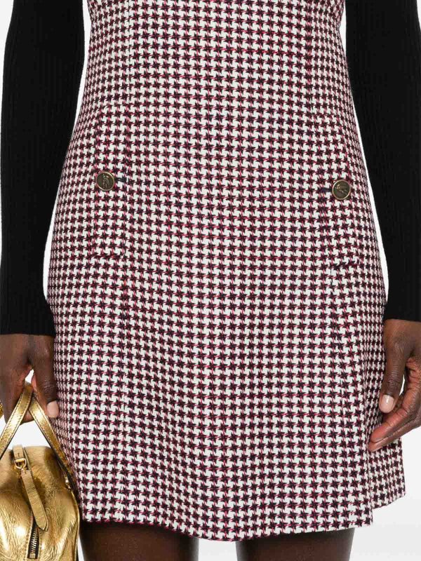 ETRO buy online Kurzes Kleid - Dunkelrot