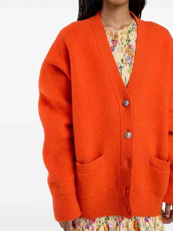 The Best Shops RABANNE: Cardigan - Orange