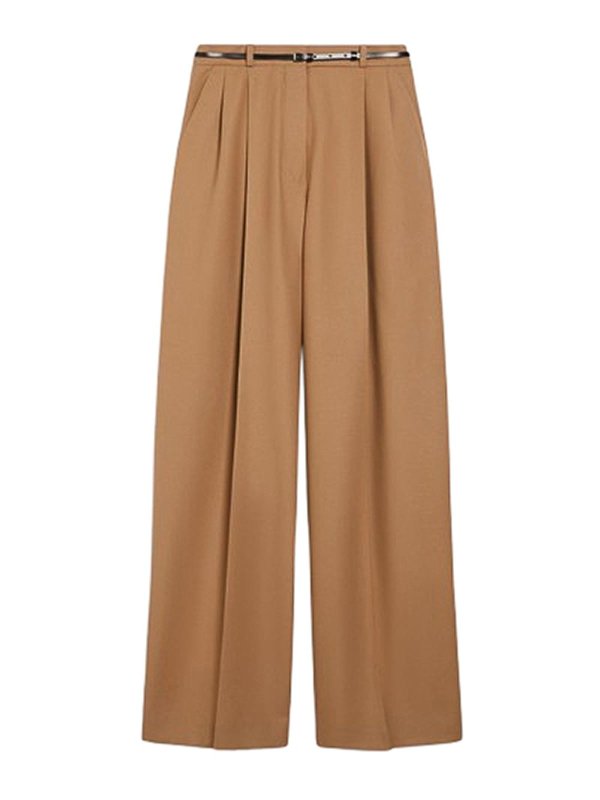 SPORTMAX: Casual Hosen - Casual Hose - Weiß