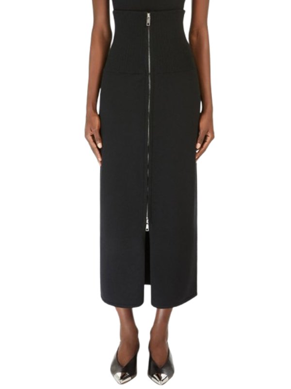 SPORTMAX: ニーレングススカート＆ミディ丈 online - 膝丈/ミディスカート - ブルー