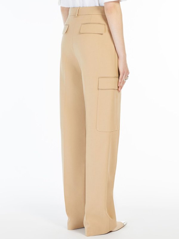 Verbas Low-Waisted Cargo Trousers shop online: SPORTMAX