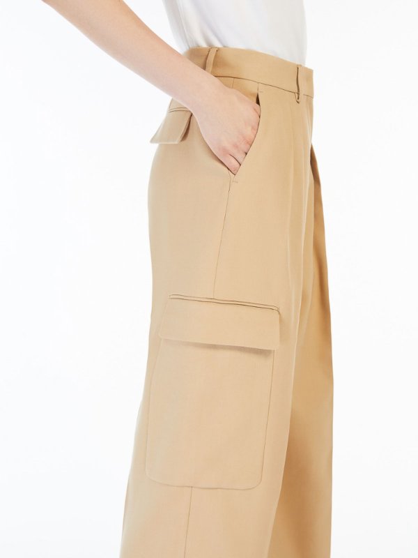 SPORTMAX buy online Verbas Low-Waisted Cargo Trousers