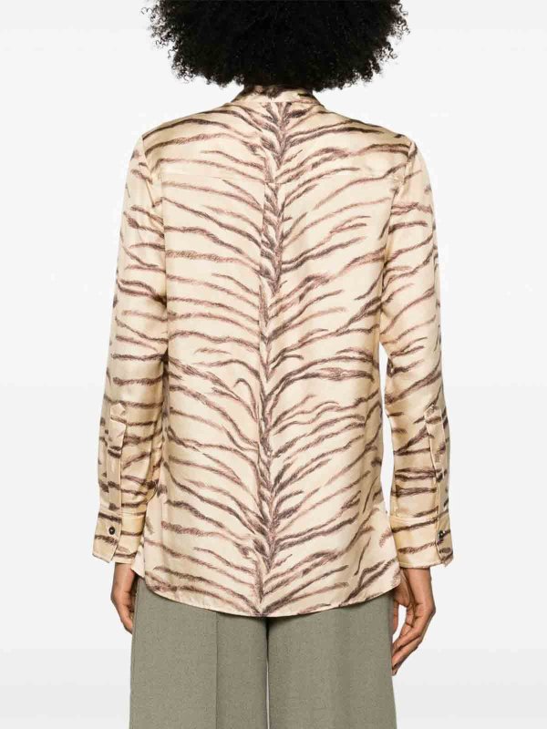 The Best Shops STELLA McCARTNEY: shirts - Shirt With Tiger Print