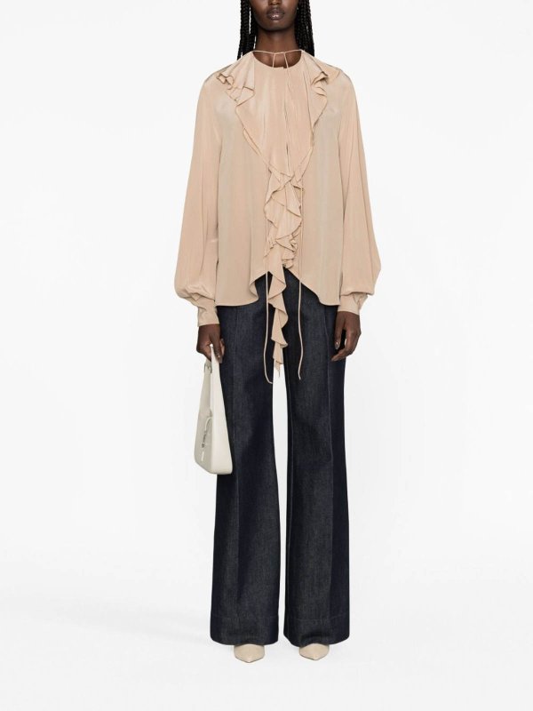 The Best Shops VICTORIA BECKHAM: シャツ - シャツ - ベージュ