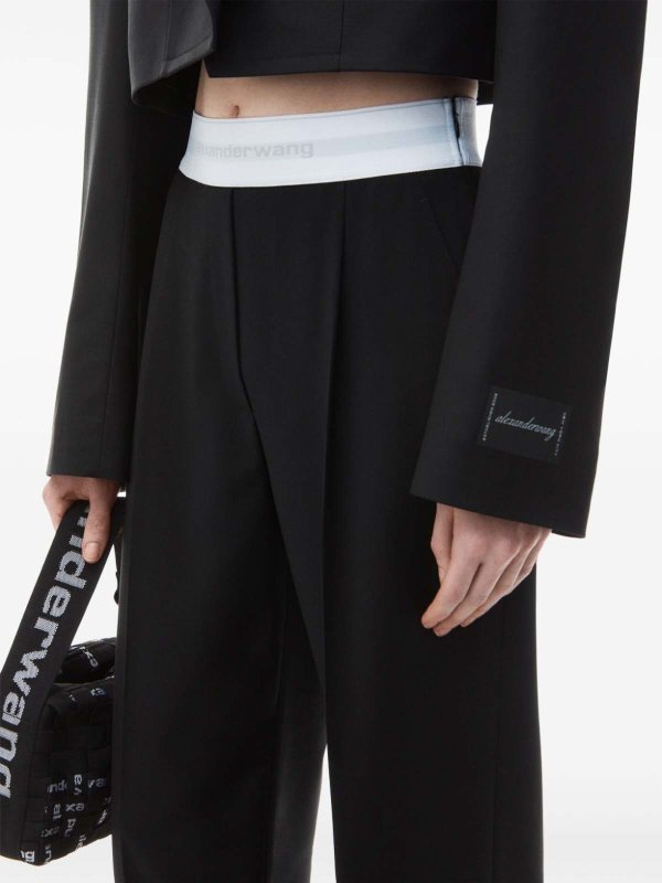 Long Pants With Logo Band shop online: ALEXANDER WANG