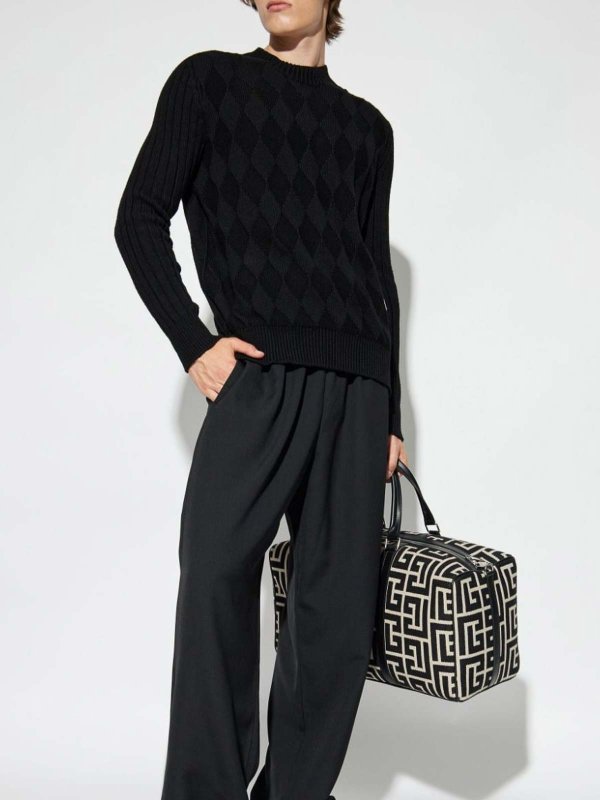 Balmain: クルーネック online - クルーネック - 黒