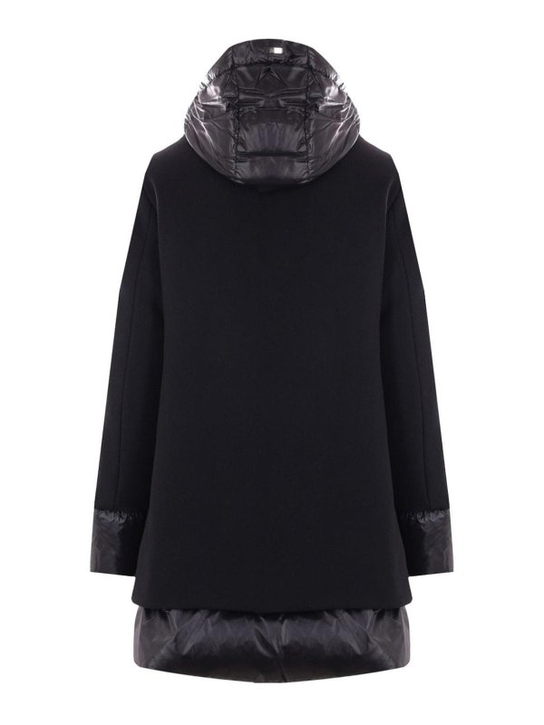 HERNO: casual jackets online - Jacket With Nylon Inserts