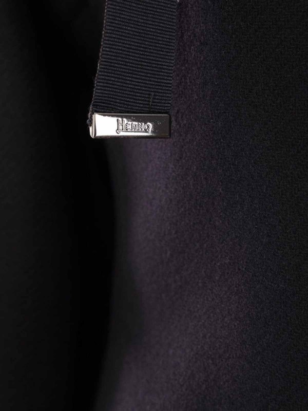 The Best Shops HERNO: casual jackets - Jacket With Nylon Inserts