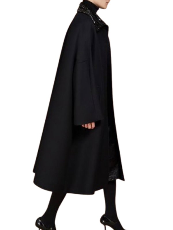 Max Mara: ショートコート online - ショートコート - 黒