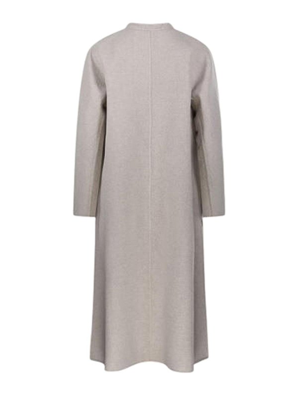 Max Mara: short coats online - Atelier Double Cashmere Flared Coat Gioiosa