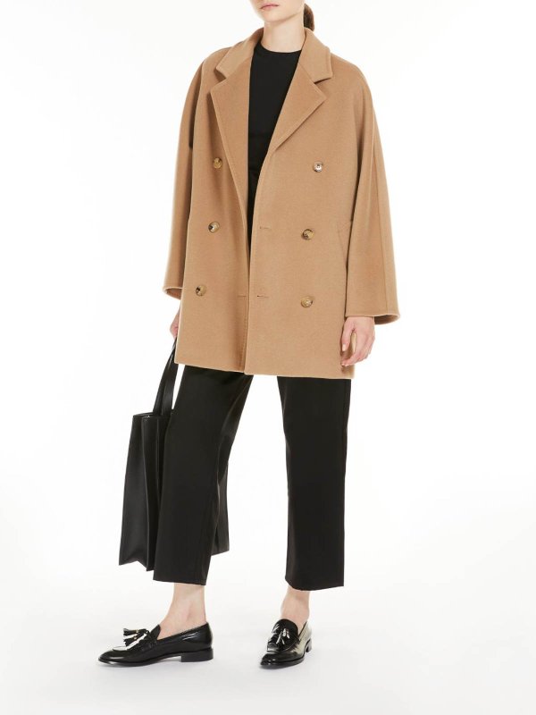 Max Mara: short coats online - Rebus Coat 101801 Short Icon Coat