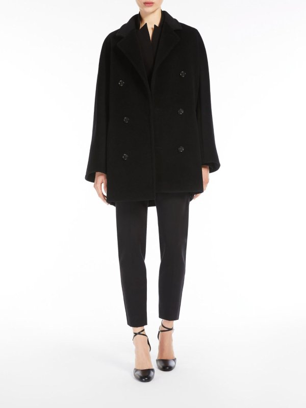 Max Mara: Kurze Mäntel online - Kurzer Mantel - Schwarz