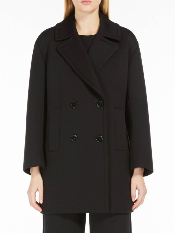 ショートコート - 黒 Replica 
online: S MAX MARA