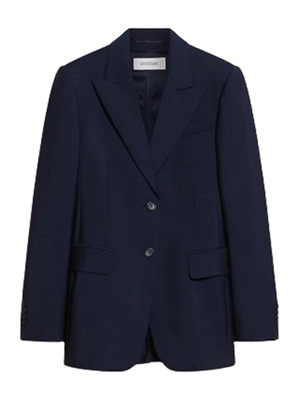 SPORTMAX: blazers - Benares Slim Fit Tailored Blazer