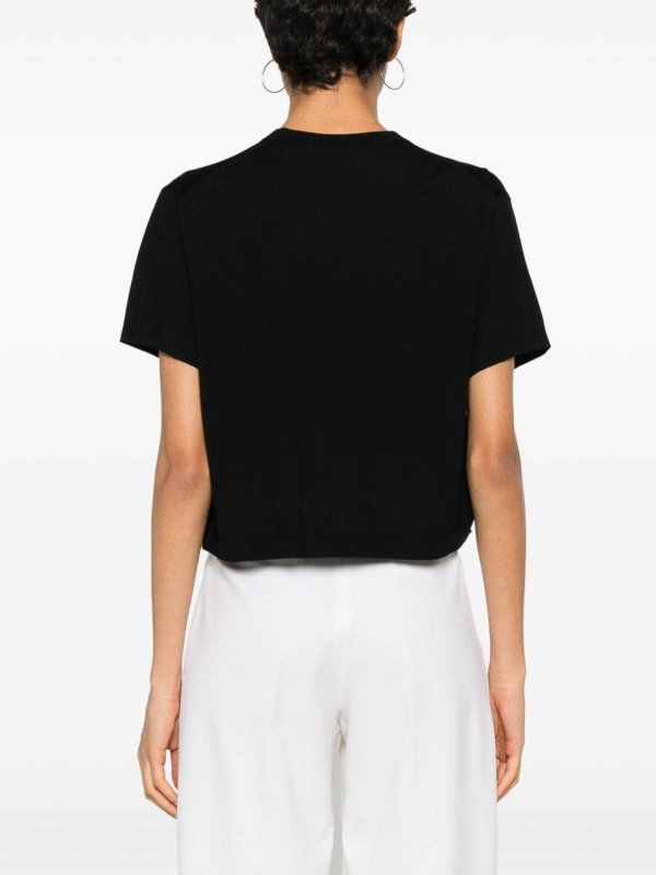 The Best Shops Theory: t-shirts - Crop Wool T-Shirt
