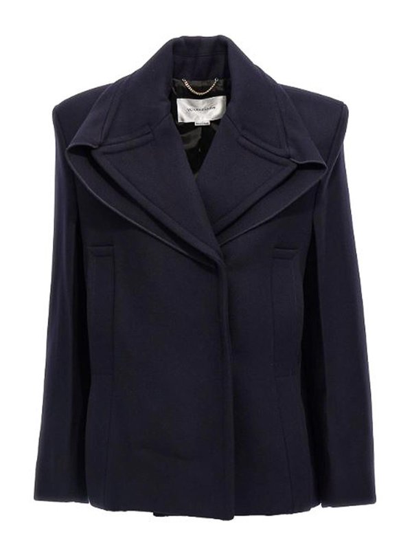 VICTORIA BECKHAM: Chaquetas casual - Chaqueta Casual - Azul