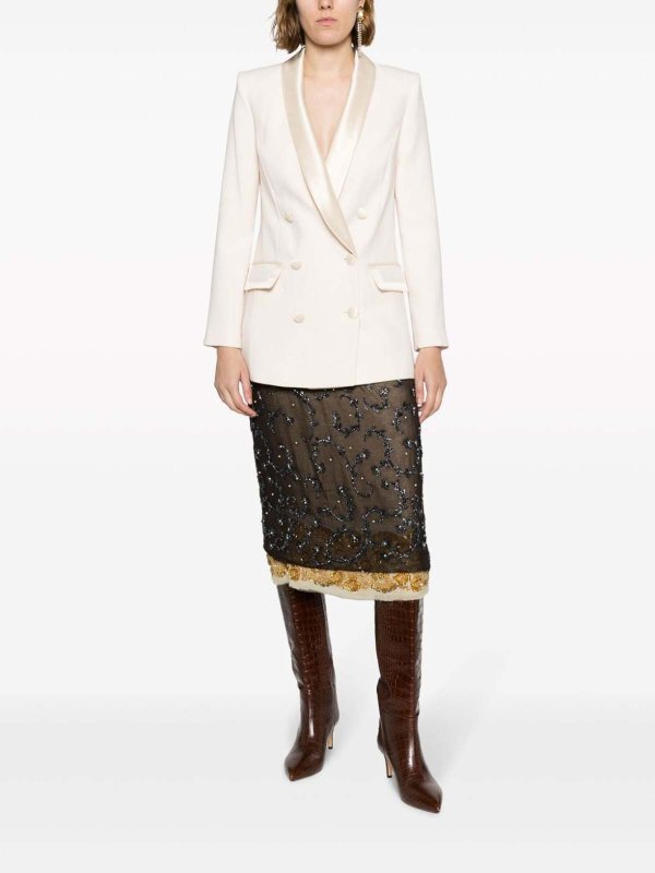 The Best Shops ELISABETTA FRANCHI: Blazer - Beige