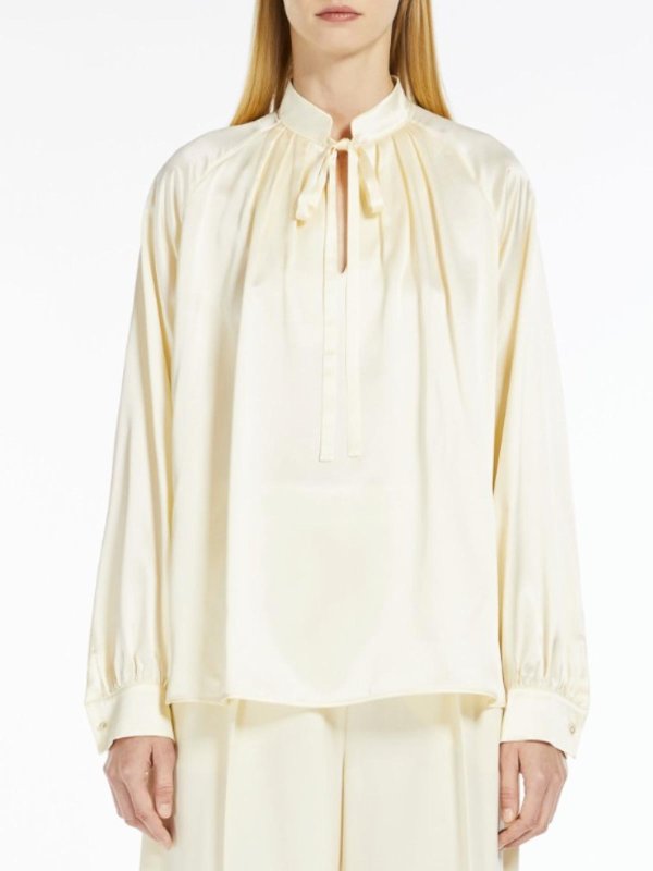 The Best Shops Max Mara: Hemden - Hemd - Weiß