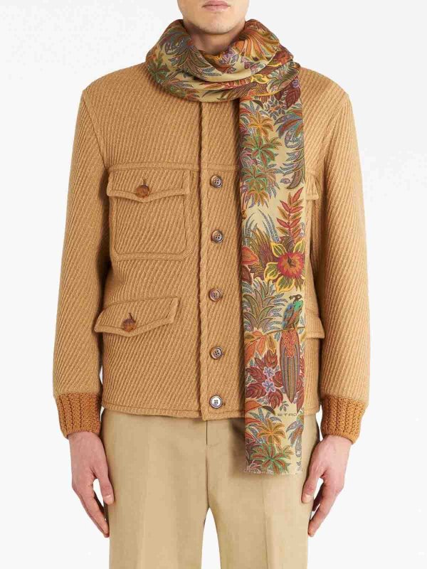 ETRO: Bufandas y pañuelos online - Bufanda - Beis