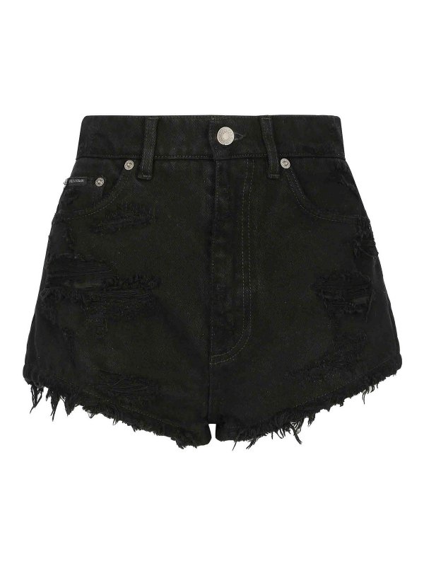 DOLCE & GABBANA: Shorts - Shorts - Negro