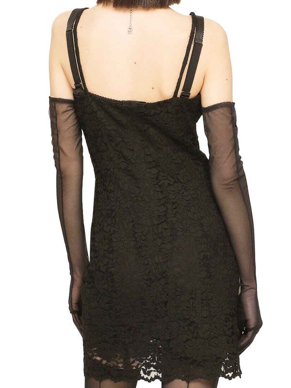 ショートドレス - 黒 shop online: DOLCE & GABBANA