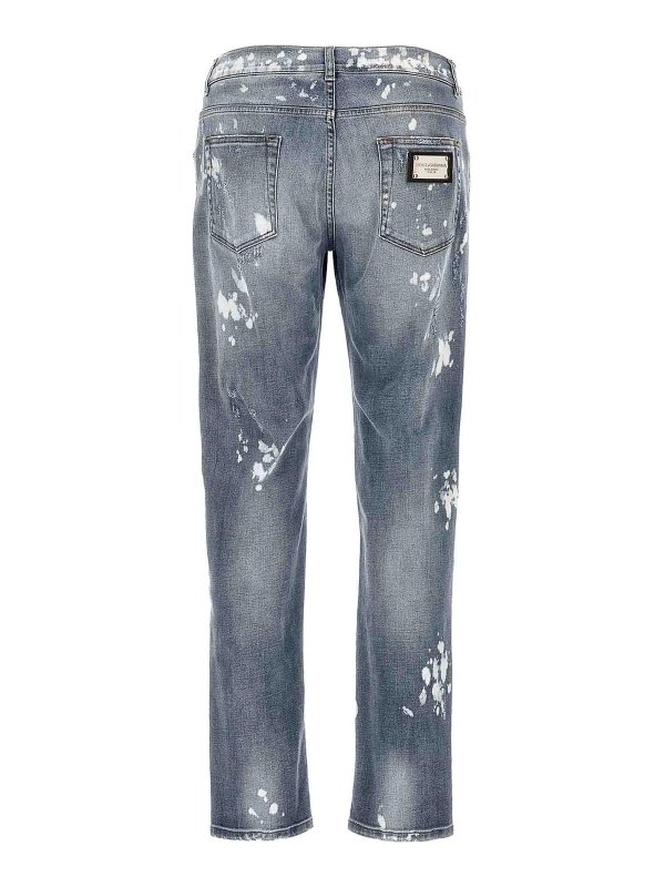 DOLCE & GABBANA: straight leg jeans online - Jeans