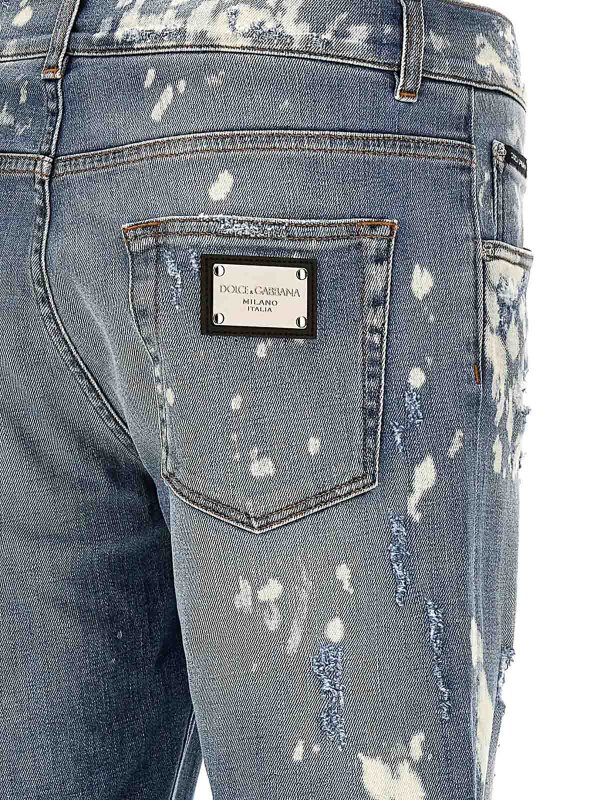 The Best Shops DOLCE & GABBANA: straight leg jeans - Jeans