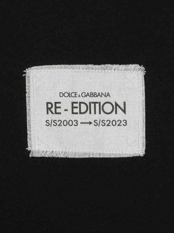 Tシャツ - 黒 shop online: DOLCE & GABBANA