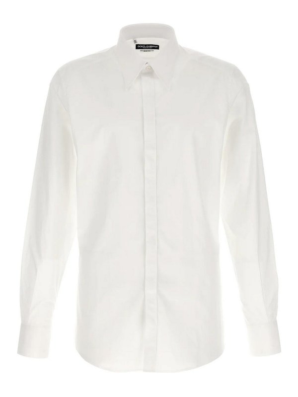 DOLCE & GABBANA: Hemden - Hemd - Weiß