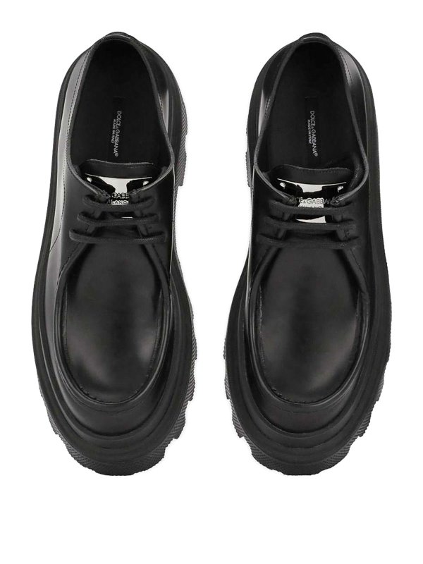 編み上げ靴 - 黒 shop online: DOLCE & GABBANA