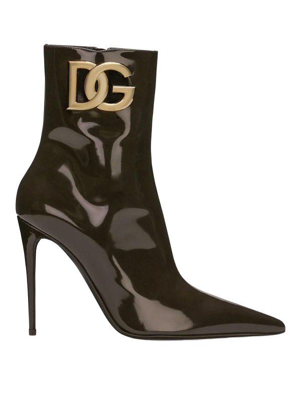 DOLCE & GABBANA: Stiefeletten - Stiefeletten - Braun