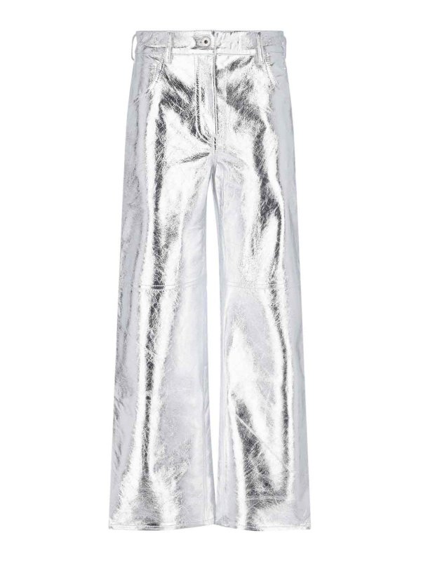 INTERIOR: casual trousers - Laminated Pants