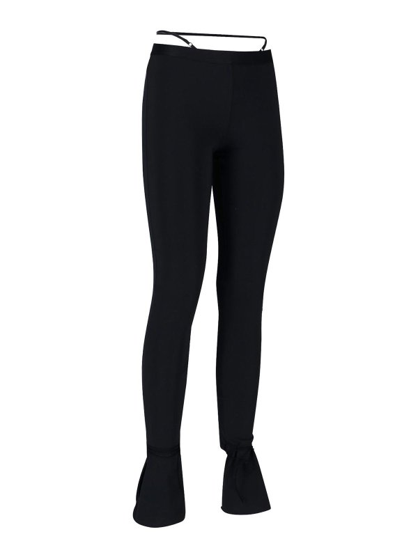 NENSI DOJAKA: カジュアルトラウザー online - カジュアルパンツ - 黒