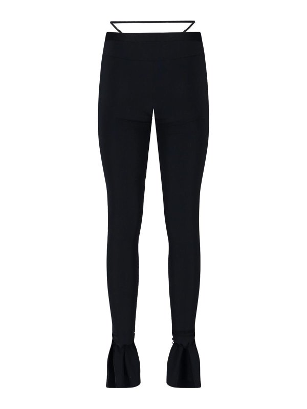 The Best Shops NENSI DOJAKA: カジュアルトラウザー - カジュアルパンツ - 黒