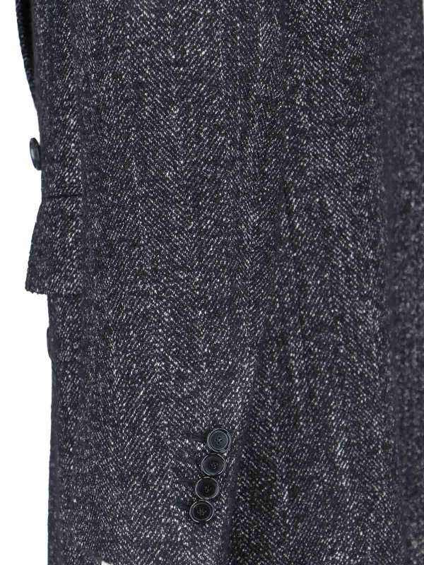 The Best Shops CESARE ATTOLINI NAPOLI: short coats - Double-breasted coat