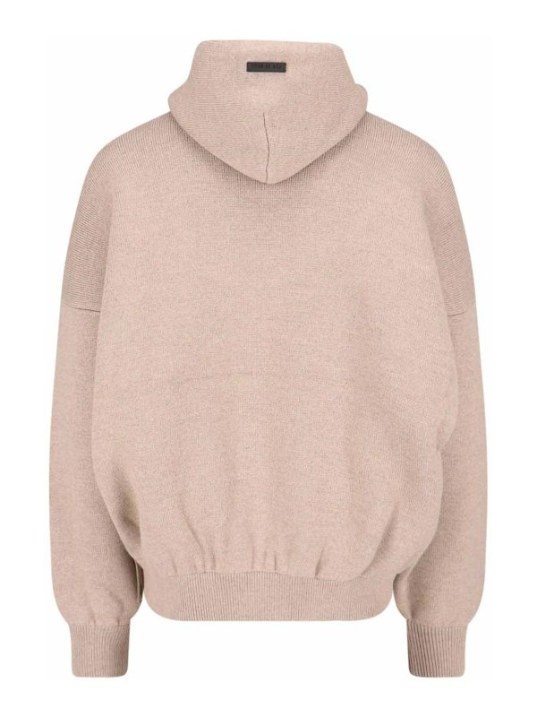 FEAR OF GOD: Col bateau online - Pull Col Bateau - Beige
